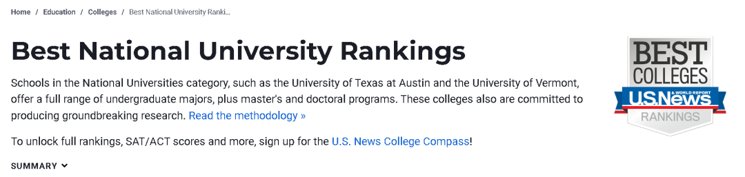 哥大狂跌，纽大CMU继续上升！2023 U.S. News美国大学排名来啦！ - 知乎