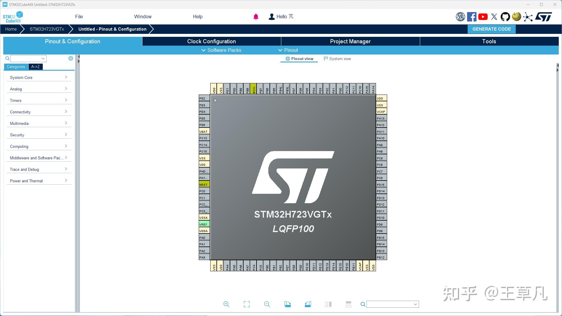 Stm32h7 fdcan can 