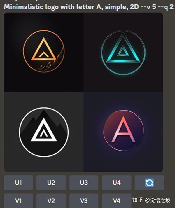 (AI绘画) 教你用MJ来设计生成自己独一无二的Logo - 知乎