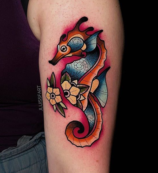 海马纹身丨它们是熟练的生存主义者