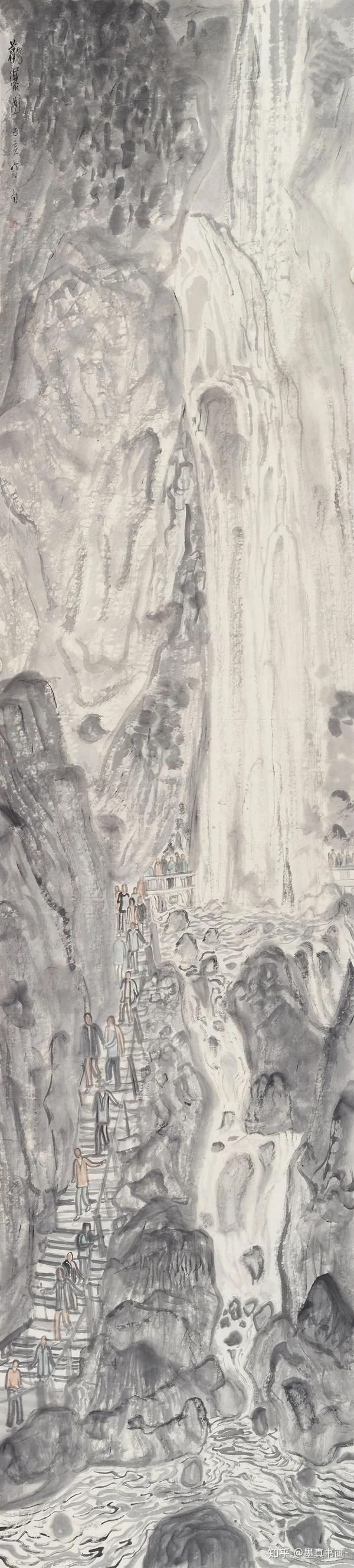 「方向」｜丹青追梦 水墨本色-中国当代书画名家个人云展览 - 知乎