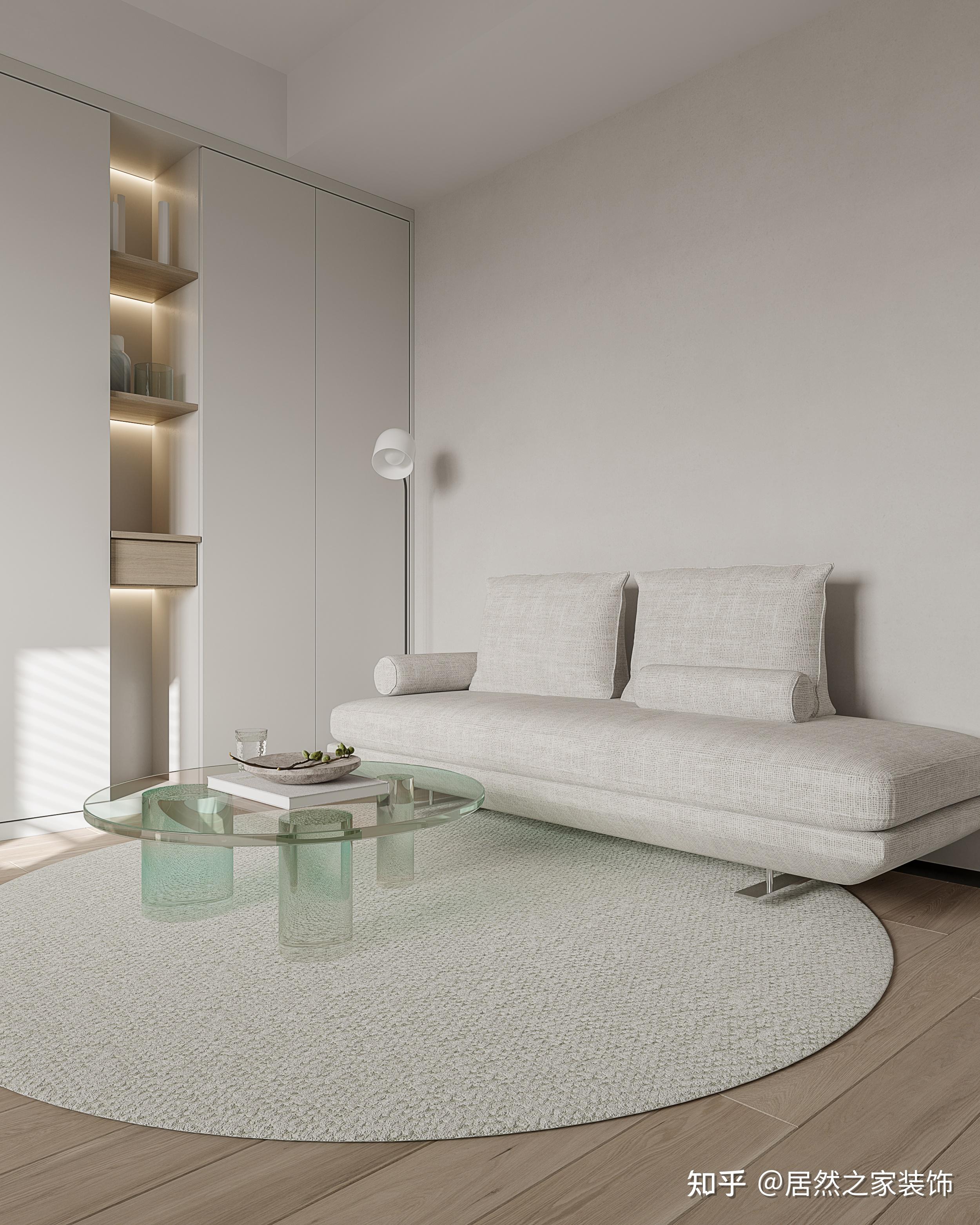 三居室简约装修效果图巧妙增大休闲活动空间