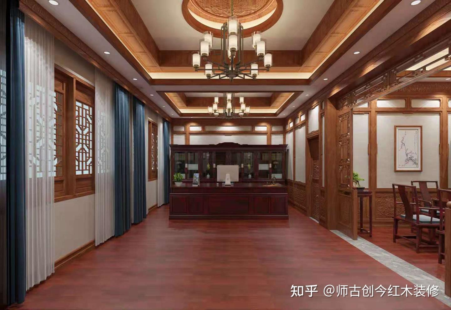 中式红木装修，静享东方美学 - 知乎