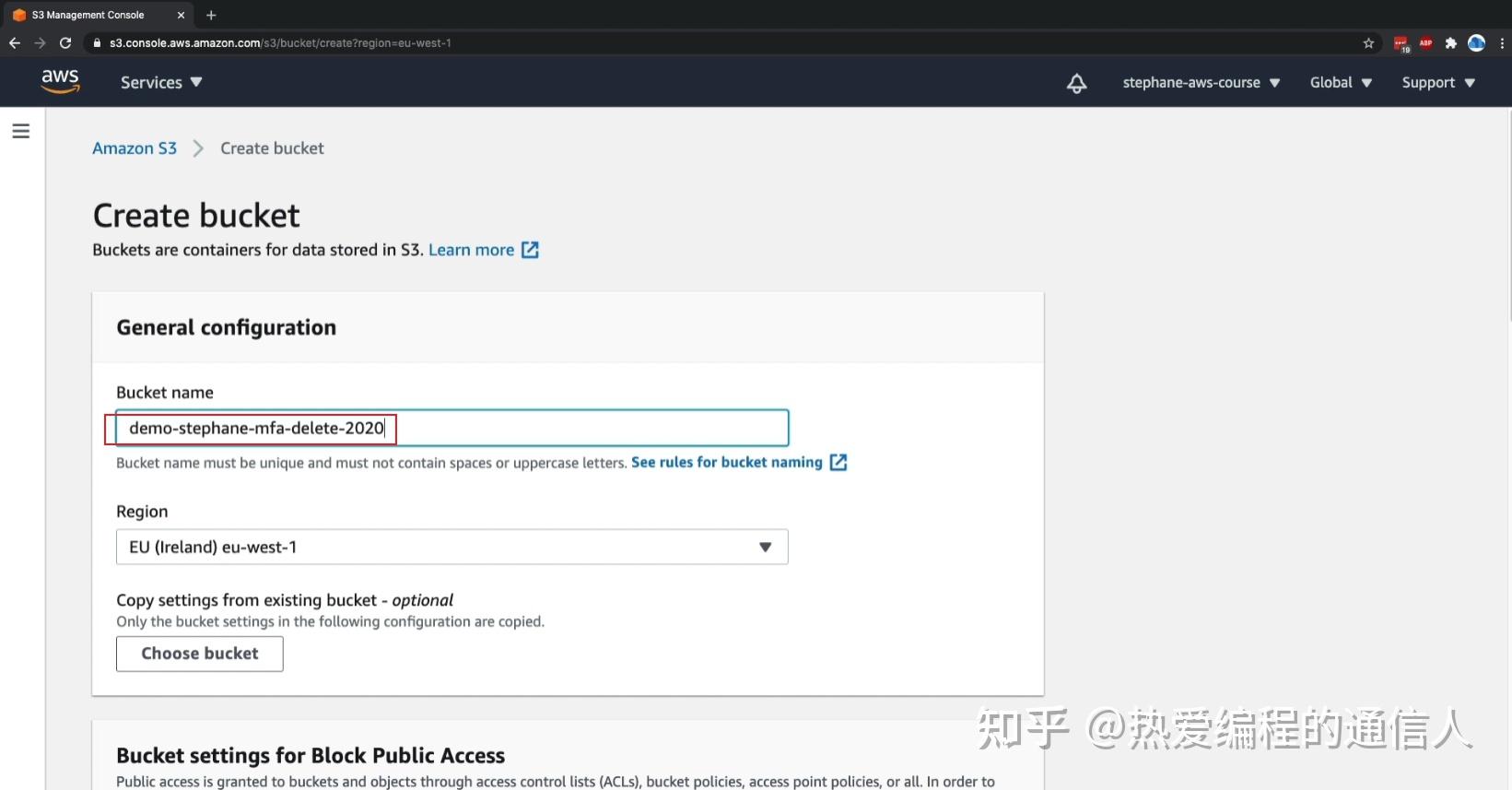 Aws s3 mfa delete hands on 