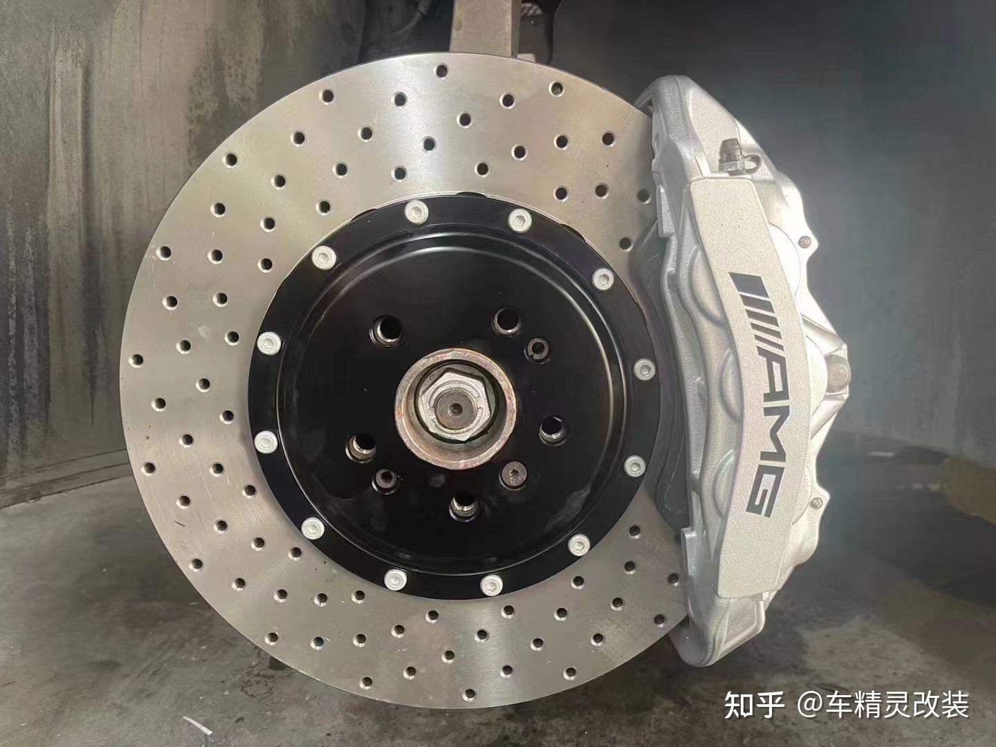 奔驰r400改装amg前6后4套装低调帅气制动尊贵奢华身份象征