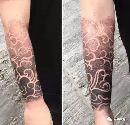 纹身素材云雾纹身素材