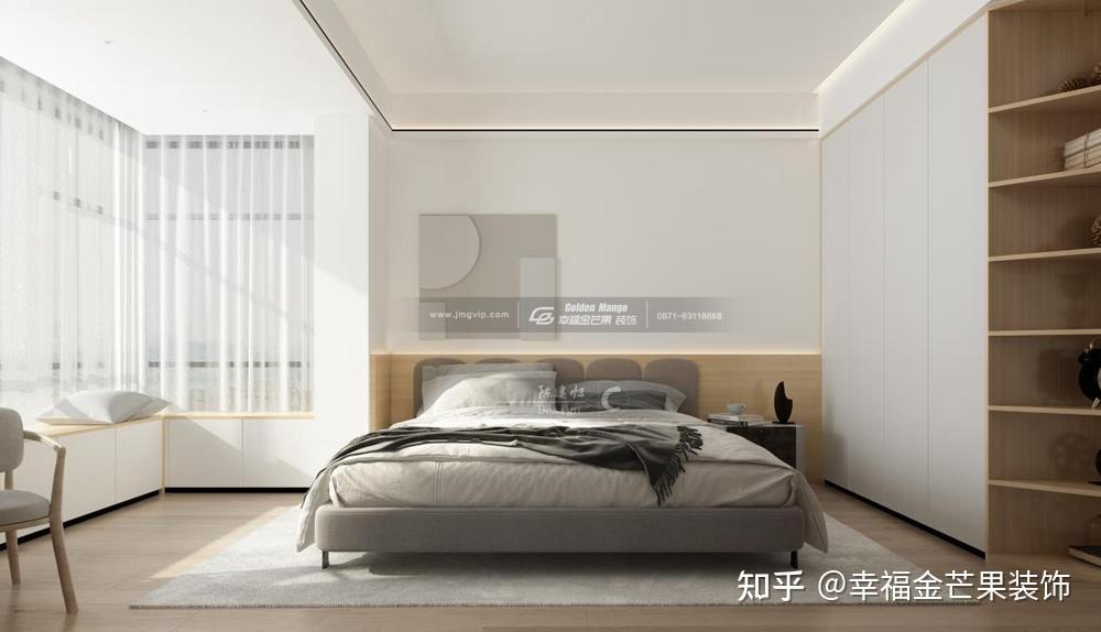 【幸福金芒果】禧悦春城|136m²现代风装修设计 清风疏影,闻喧享静 - 知乎