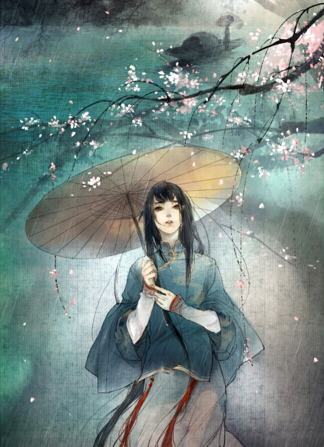 请问有没有撑伞的好看的壁纸