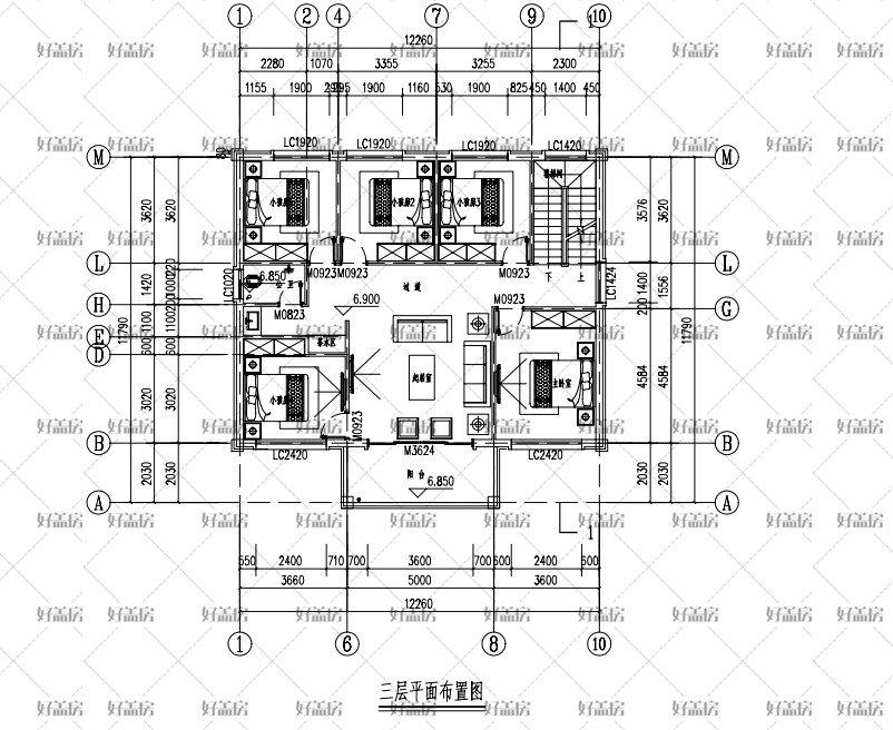 140平方米房子设计图