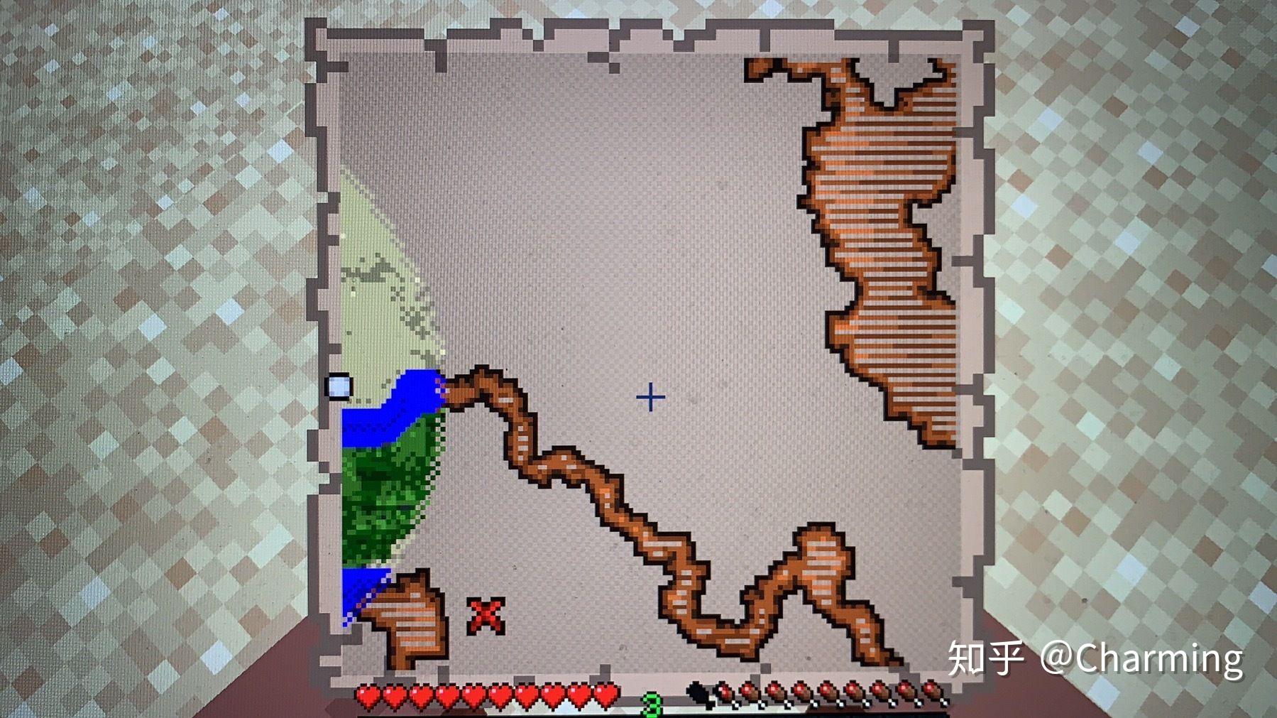 我的世界藏宝图?