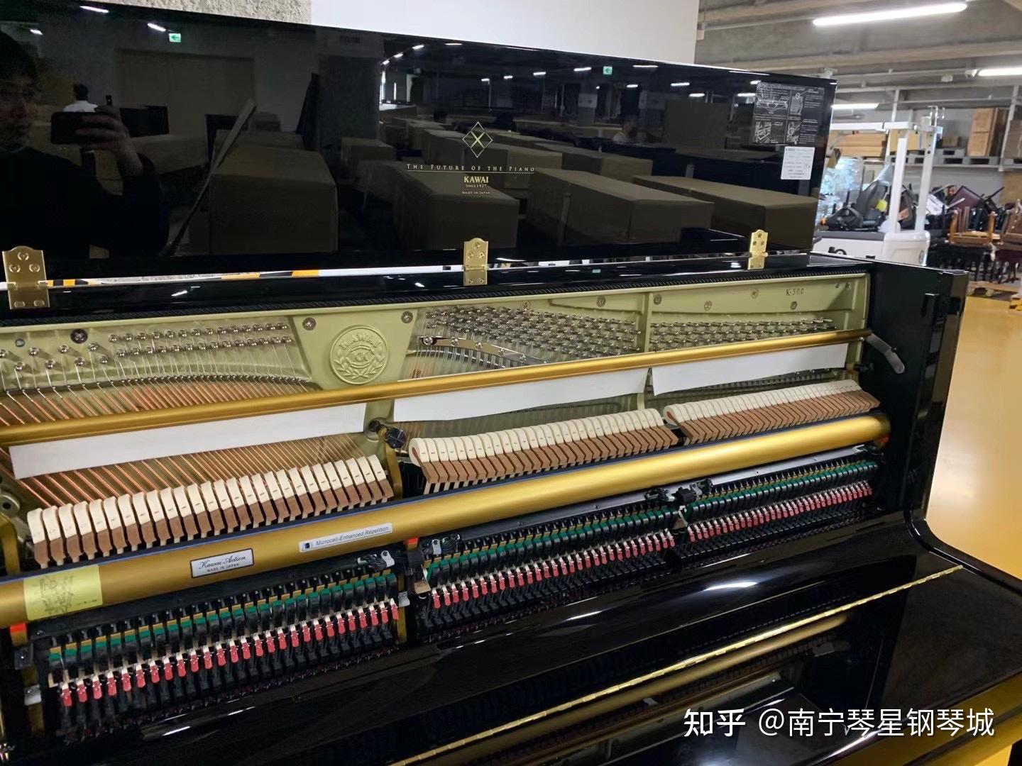 南宁资深二手钢琴玩家卡瓦依日本进口钢琴k500不玩虚假