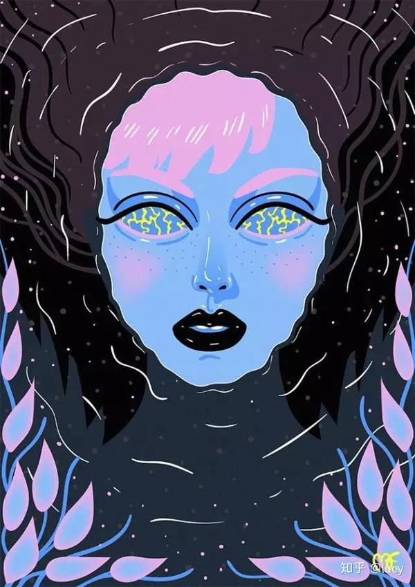 挪威插画师madelenfoss