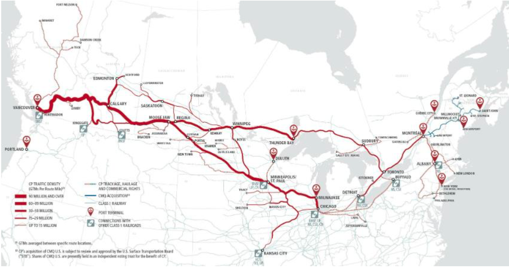 阿浦研报铁路运输界的常春藤加拿大太平洋铁路公司