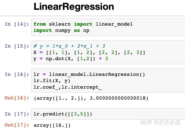 Sklearn Linear Models 知乎 9058