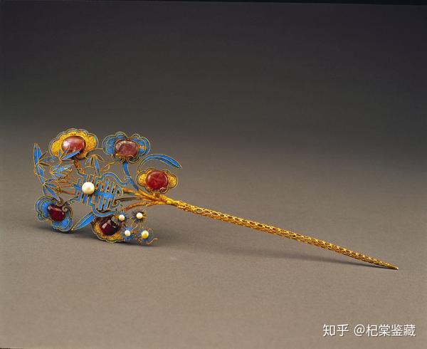 故宫博物馆藏品鉴赏——首饰类（八） - 知乎