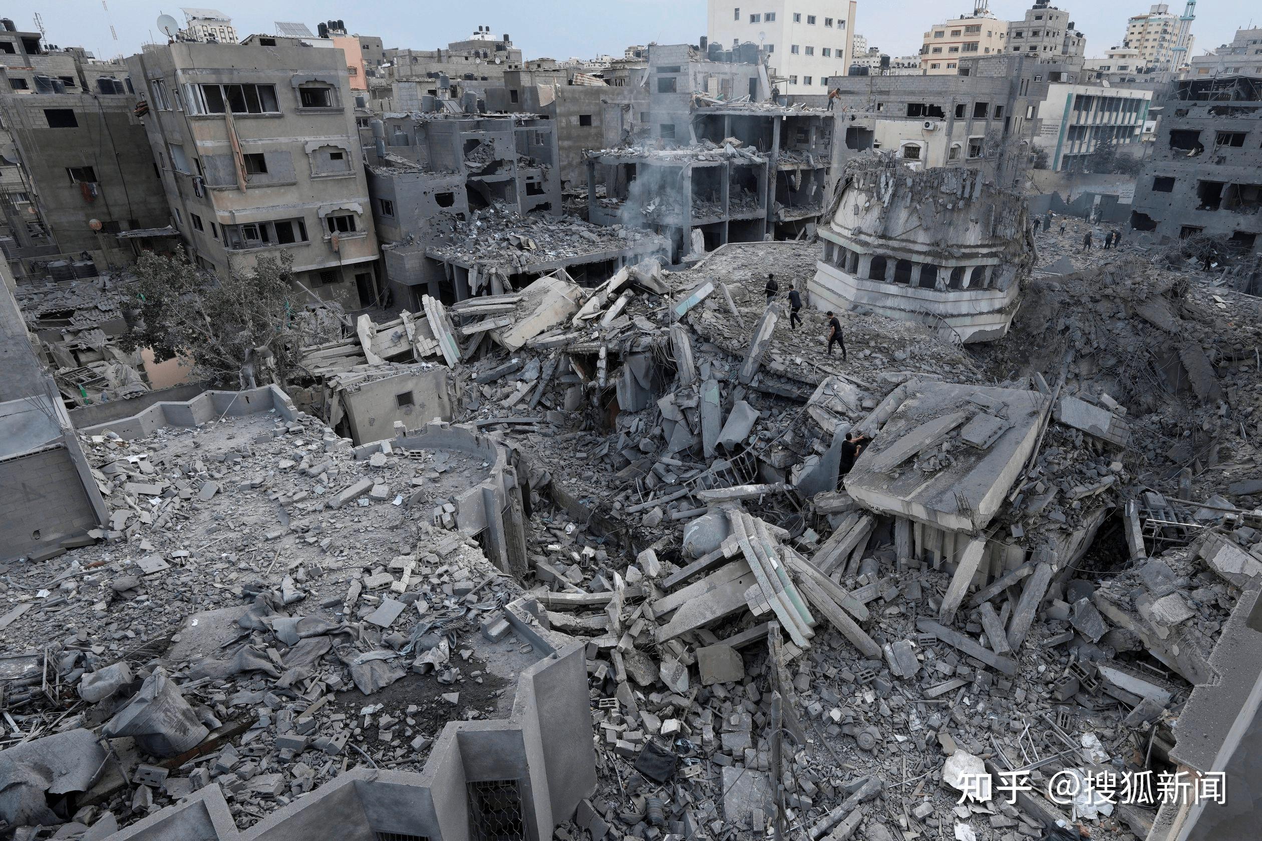 巴以冲突现状一览:以军进入加沙城郊区 人道主义危机仍加剧