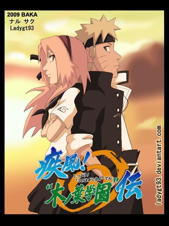 《火影忍者》作者岸本齐史自己的脑洞,而后经由ladygt创作而成鸣樱
