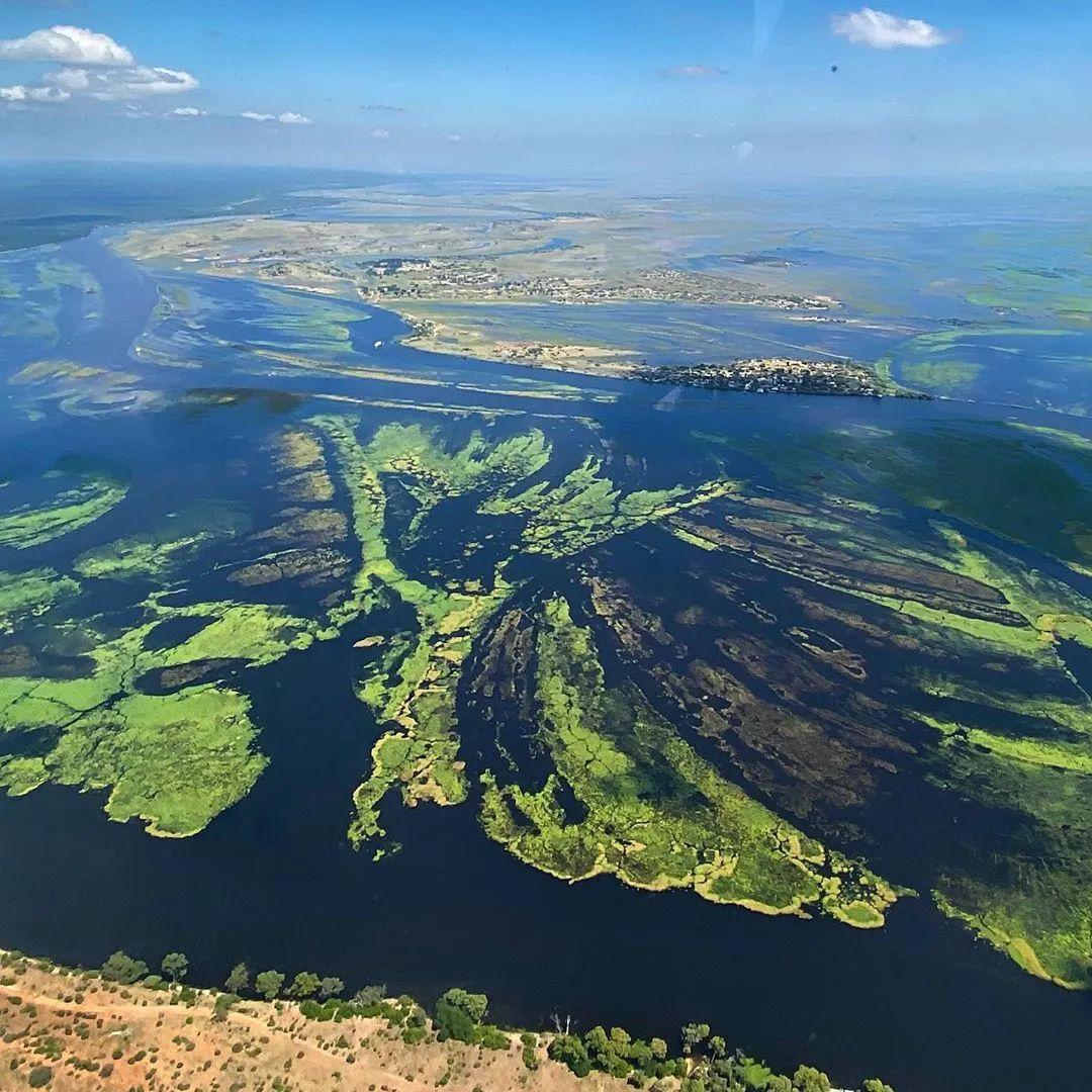找不到海洋的三角洲奥卡万戈三角洲