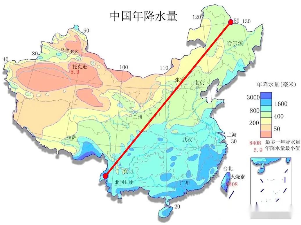 世界主要国家的“胡焕庸线” - 知乎