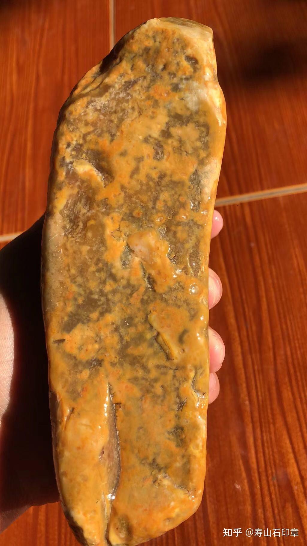 老挝田黄原石的价值