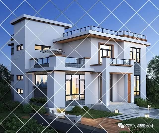【现代别墅合集】30套现代二层农村别墅设计,别墅界的一股清流 - 知乎