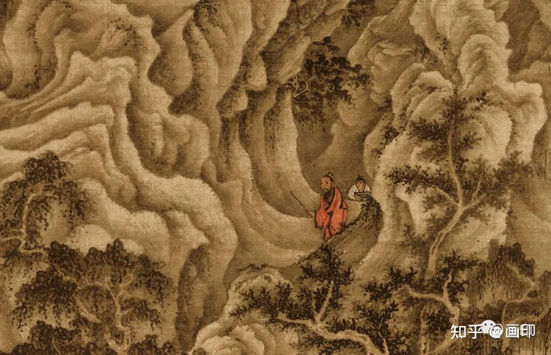 五代 · 巨然《湖山春晓图》 - 知乎