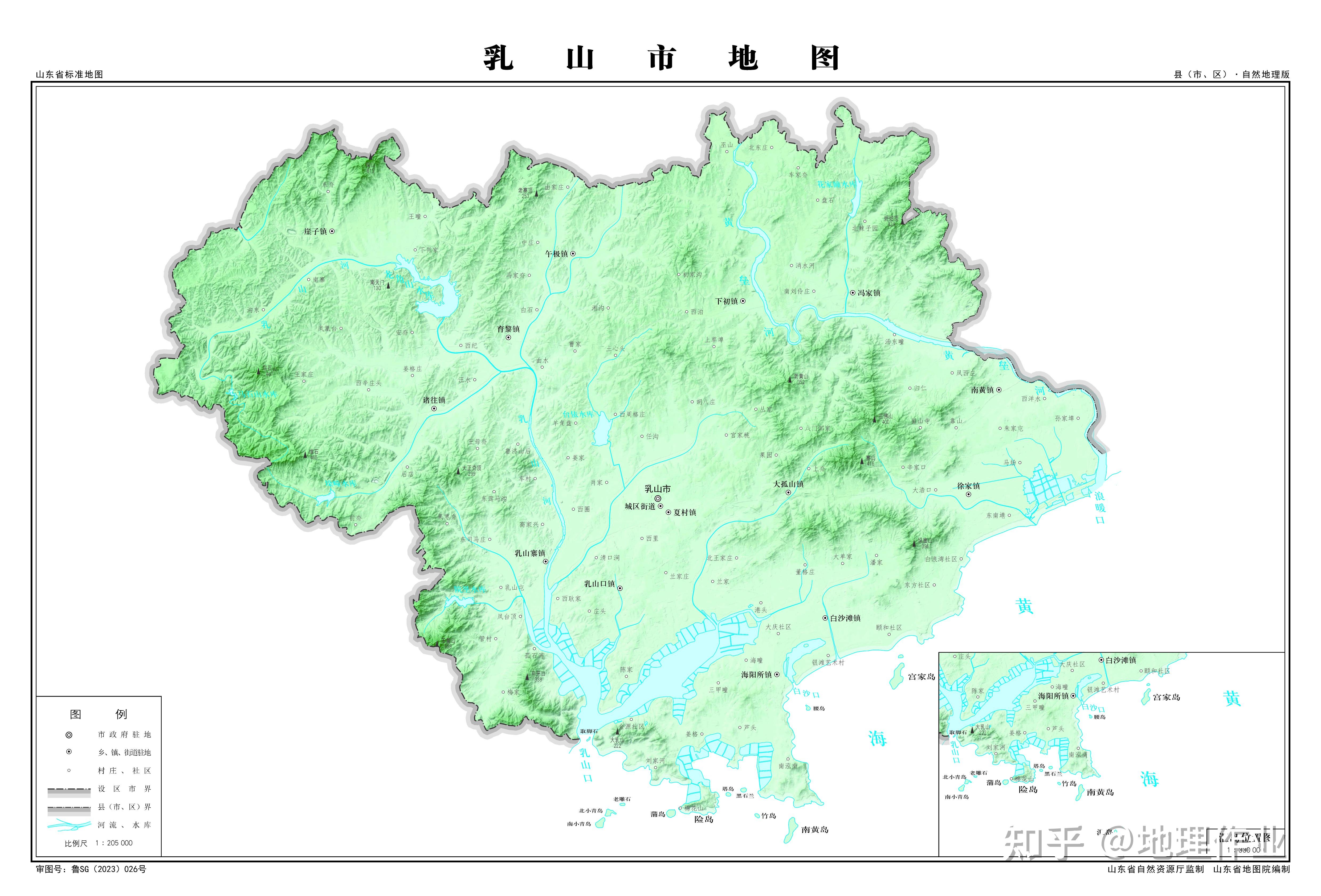 威海市地图 - 知乎