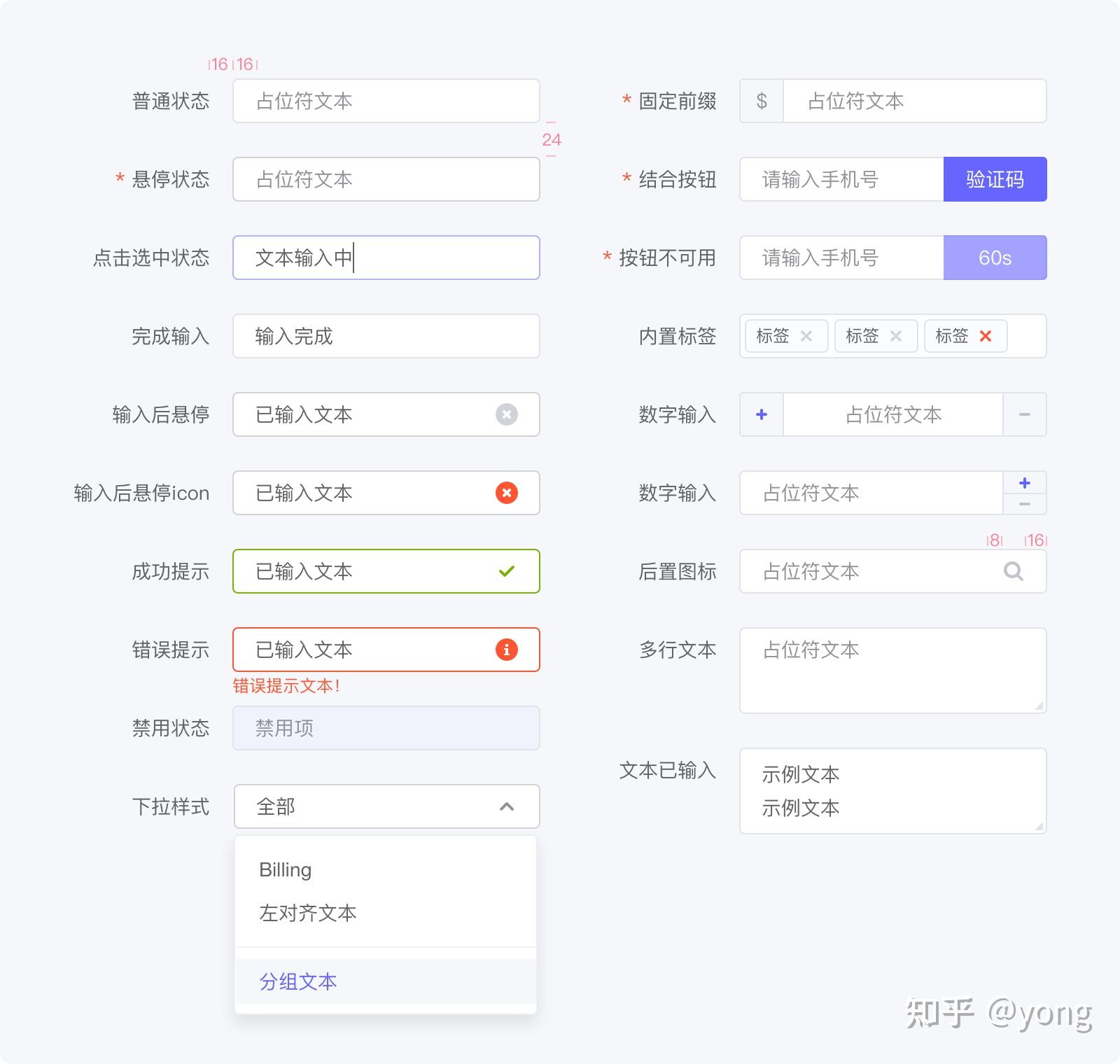 后台界面设计之表单设计规范参考 - 知乎