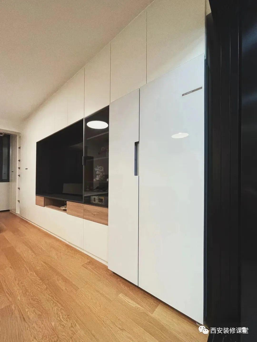 冰箱放电视墙有什么好的方案