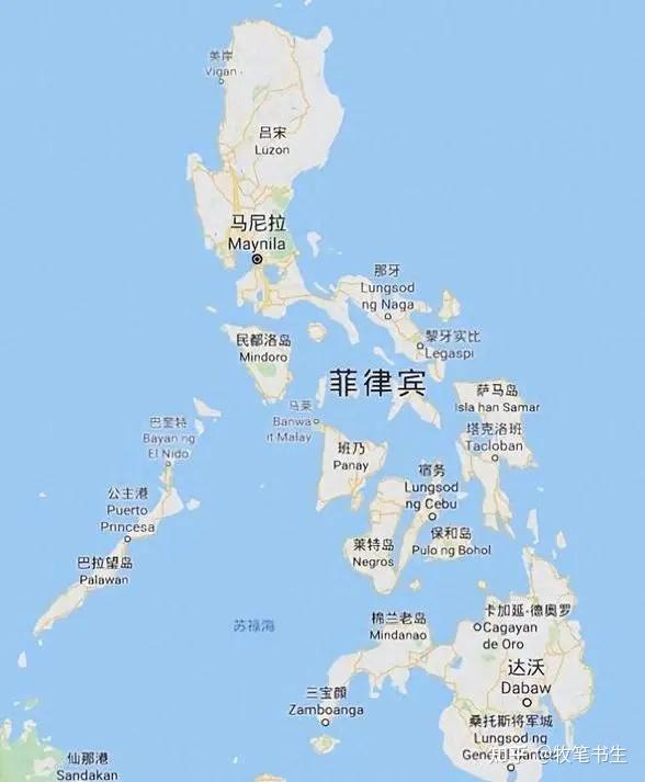 菲律宾的位置图片
