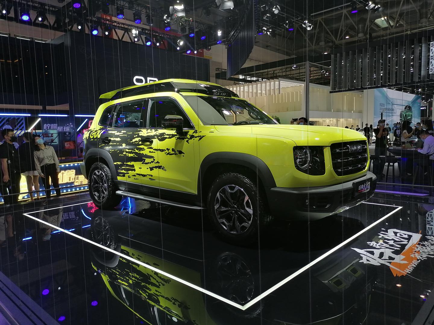 哈弗大狗20t车型亮相北京车展外观内饰都野性十足