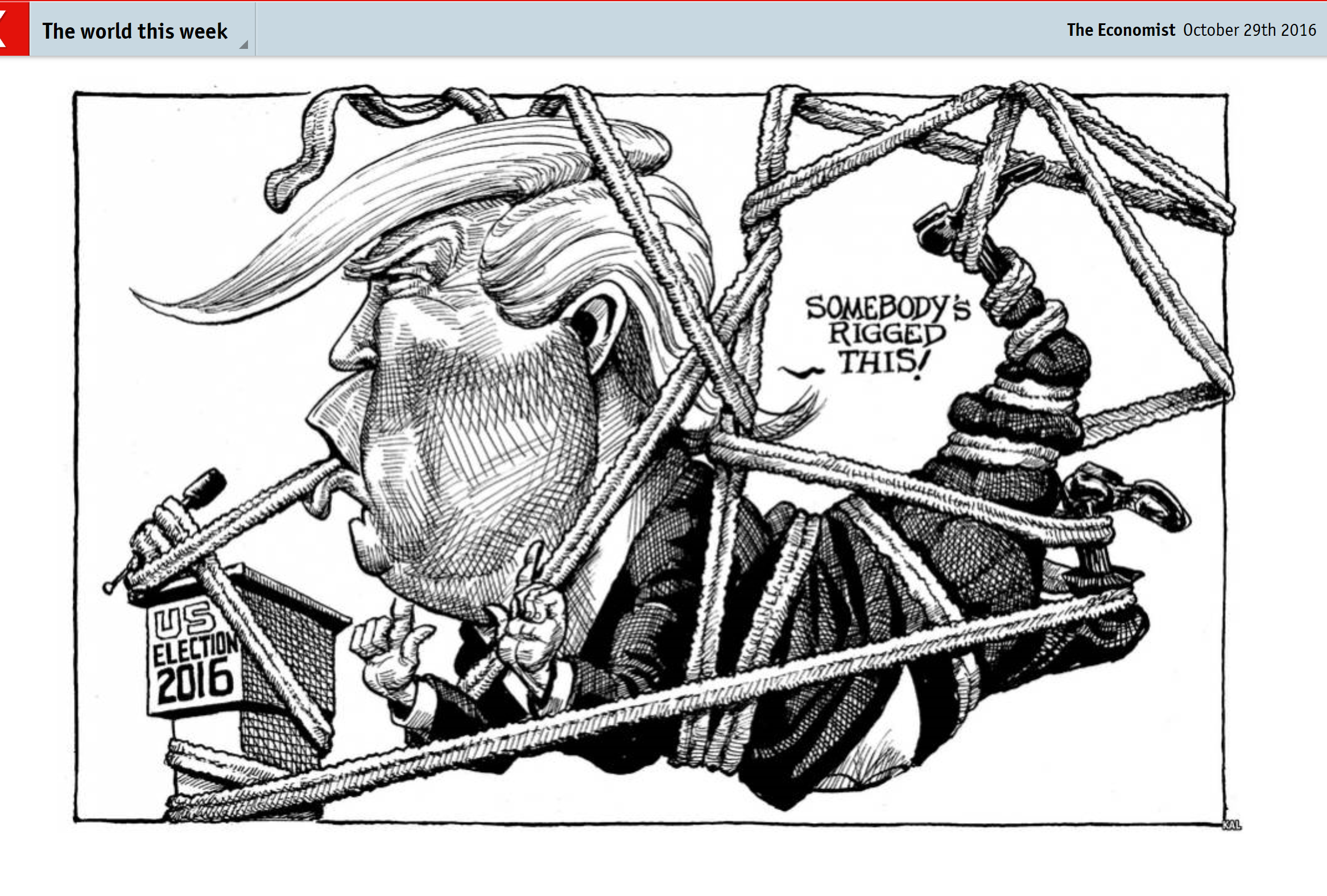 如何评价经济学人杂志11月5日正式背书希拉里