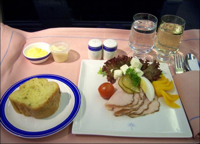 阿提哈德航空飞机餐图片
