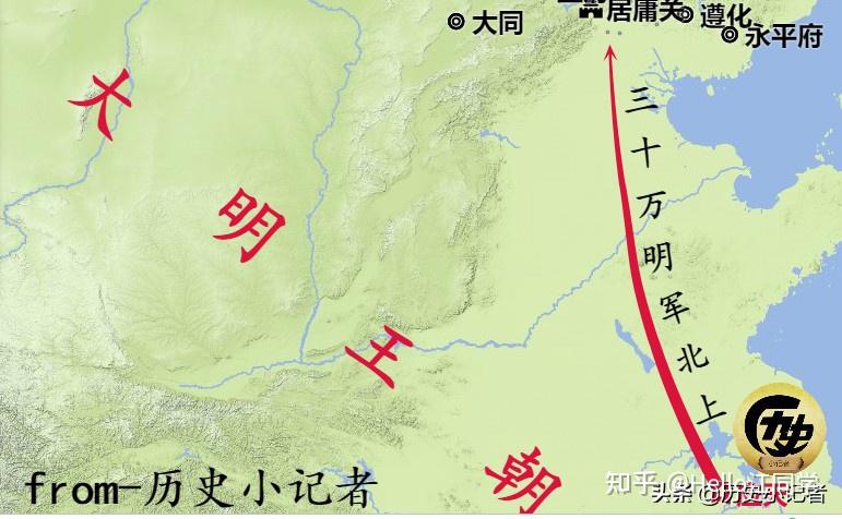 中國古代戰役靖難之役爆發耿炳文統兵北御燕王兵團兵敗真定