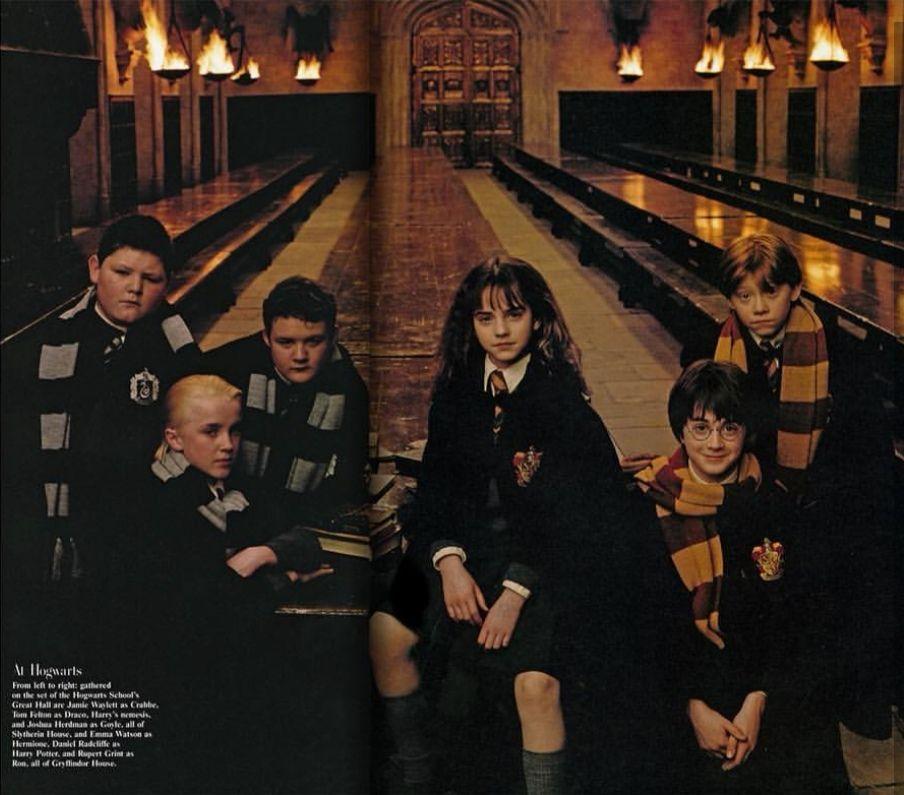 哈利波特三人组有哪些很可爱很甜的图