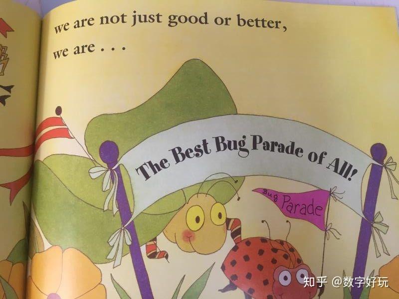今天呢,我们选择其中的一本the best bug parade《最棒的昆虫游行》来
