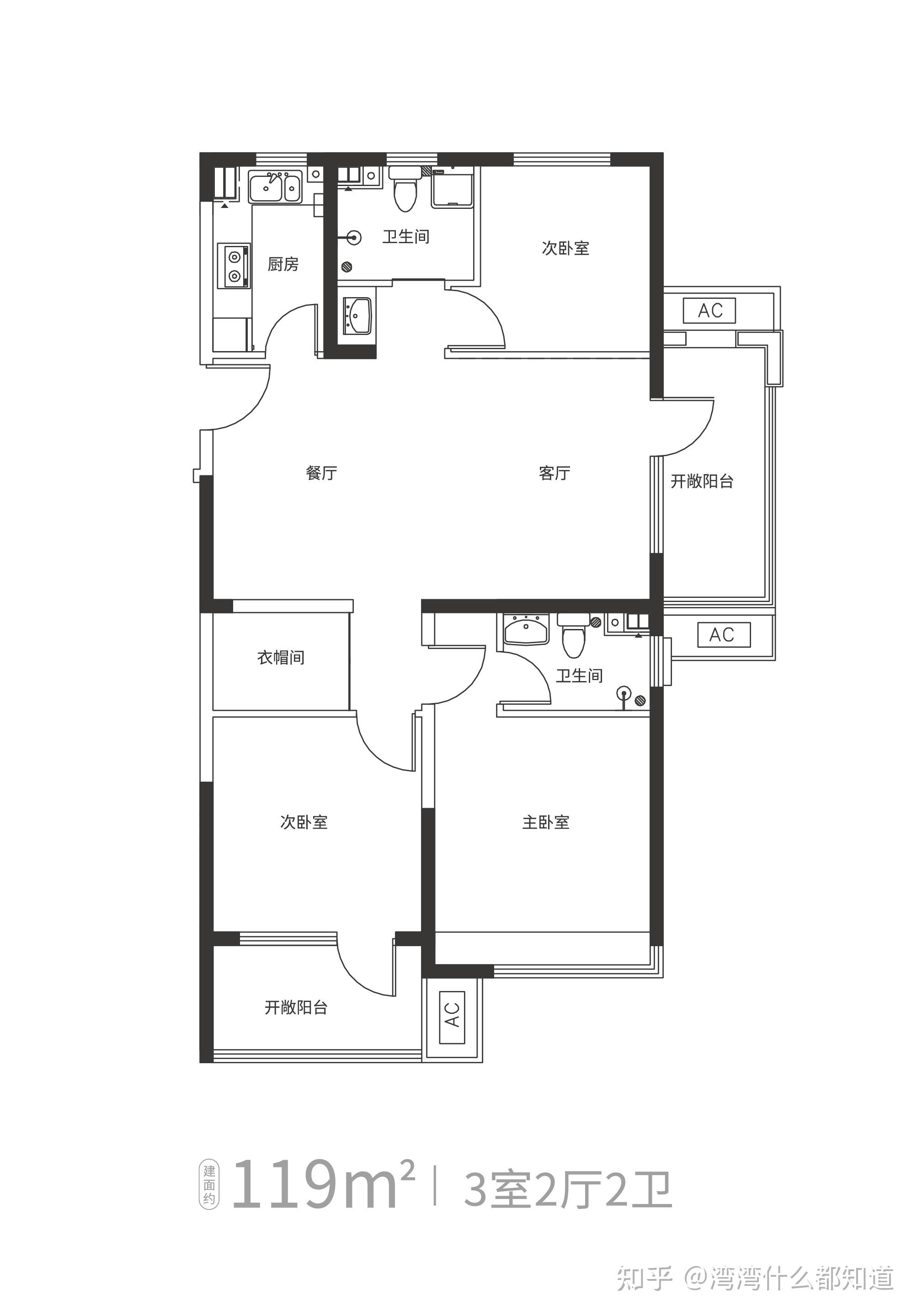 公寓户型图平面图图片