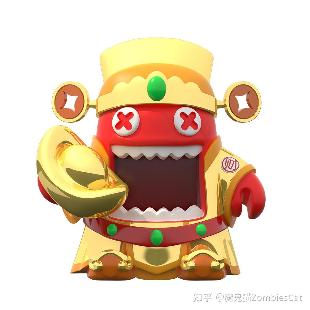 魔鬼猫造型-财神 - 知乎