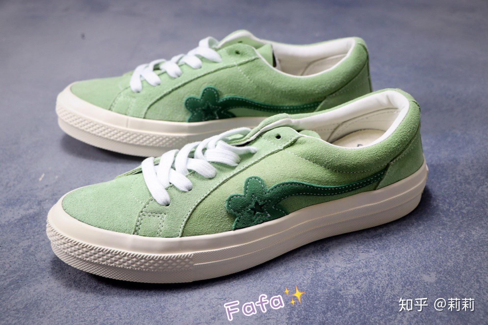 匡威小花绿夏天的颜色