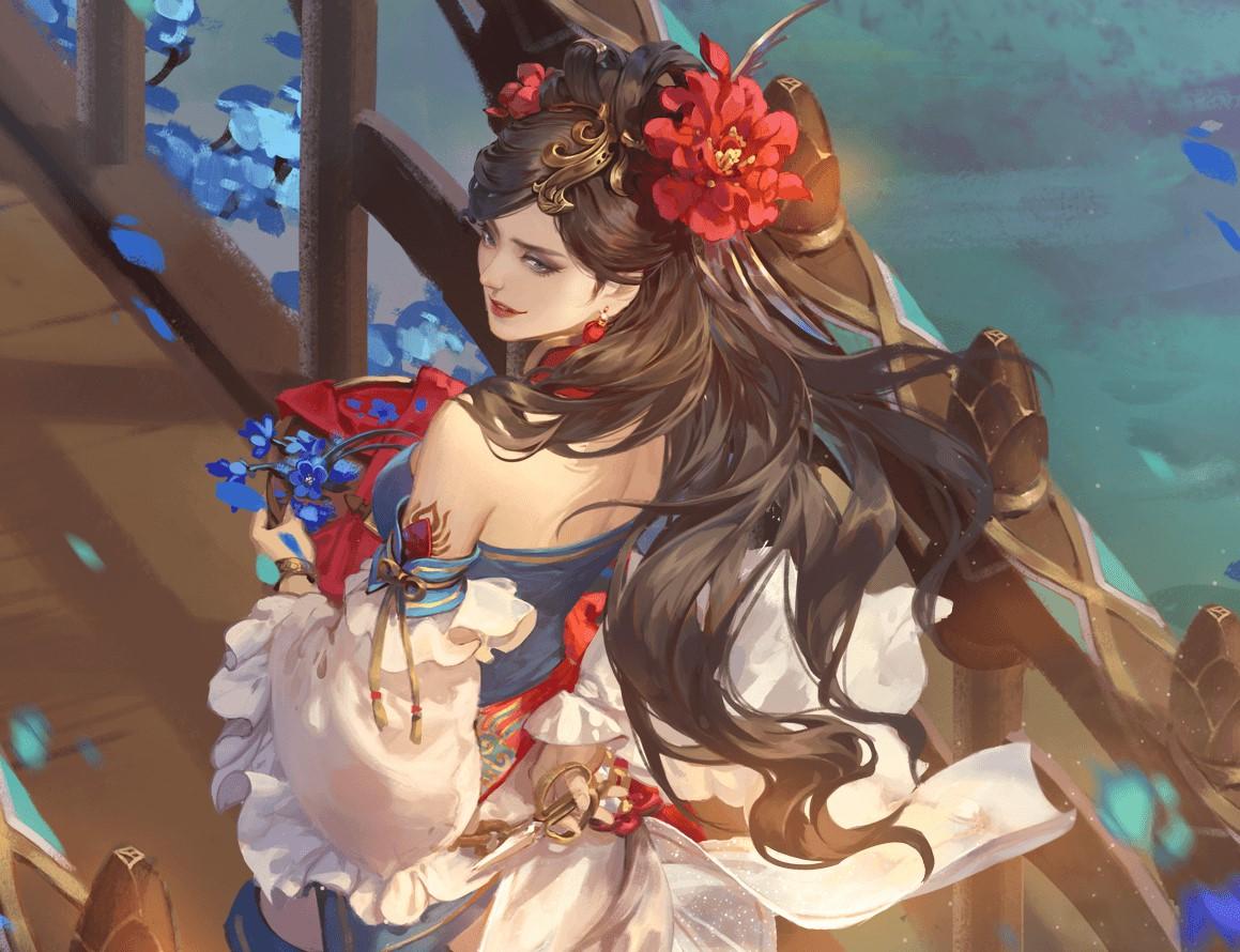 佳人自鞚玉花骢翩若惊燕踏飞龙盘点三国杀中又美又飒的女武将