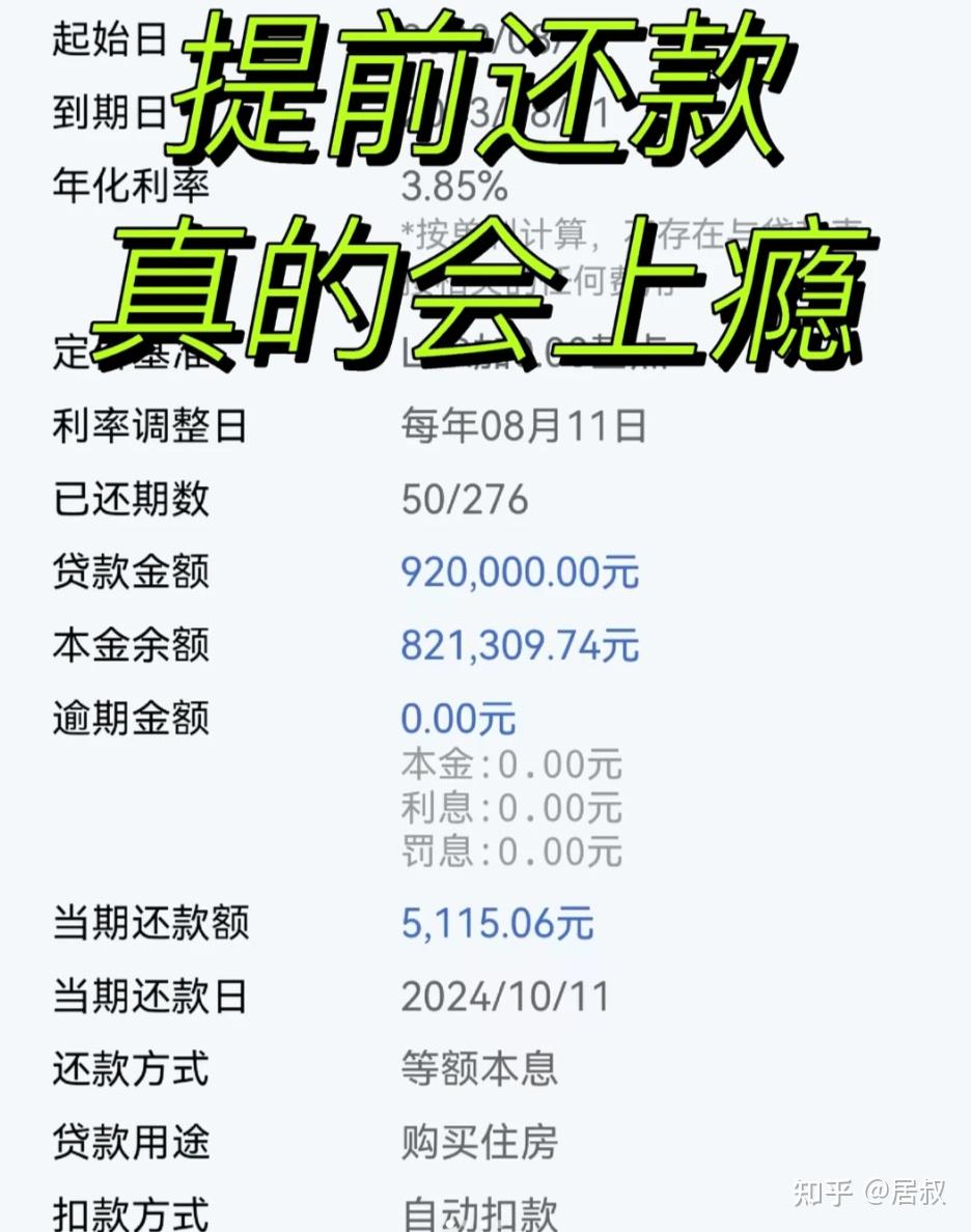 房贷指南：提前还贷最佳方案，选对了方式，省下几十万利息！ - 知乎