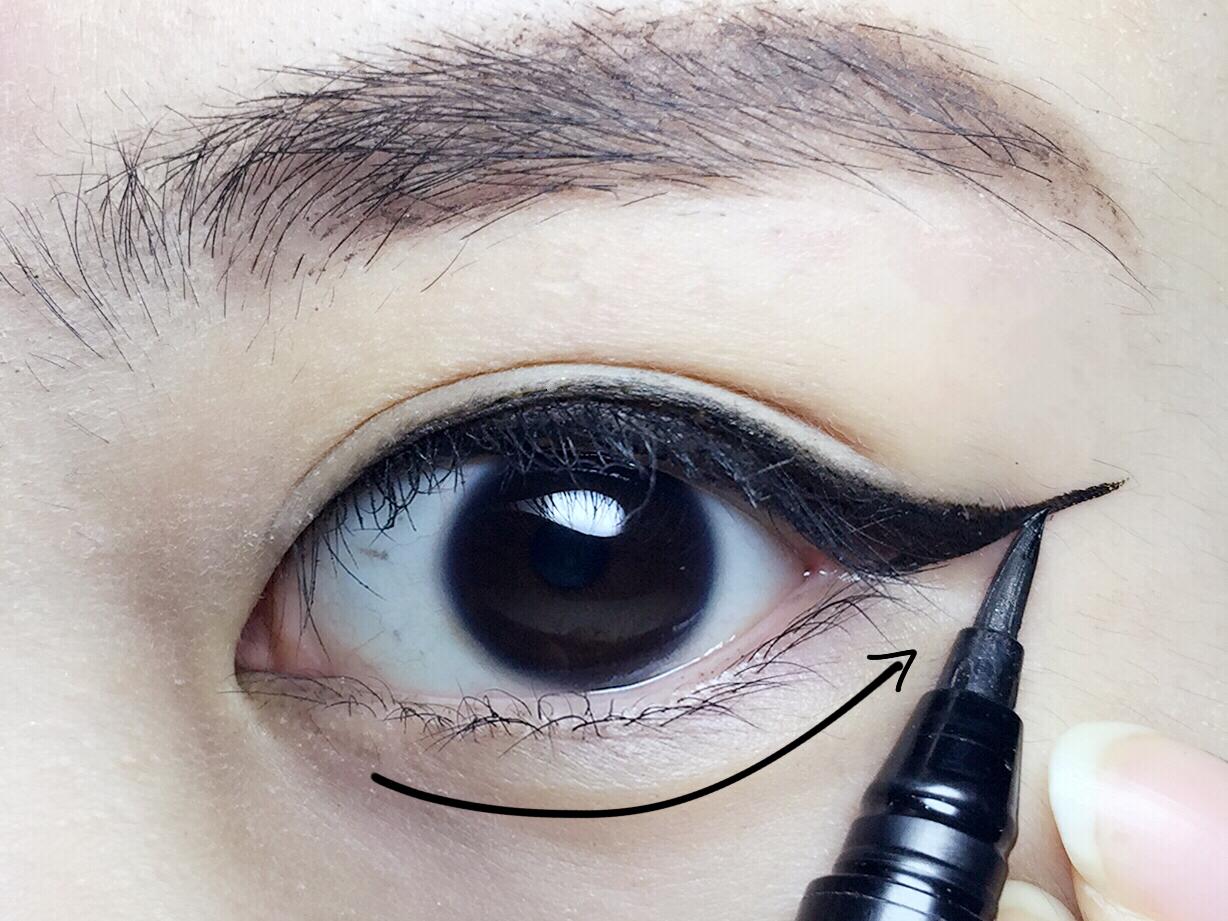 眼线长度决定风格