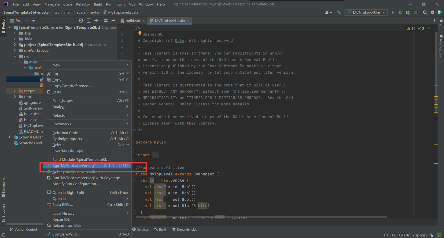 SpinalHDL Intellij环境搭建 - 知乎