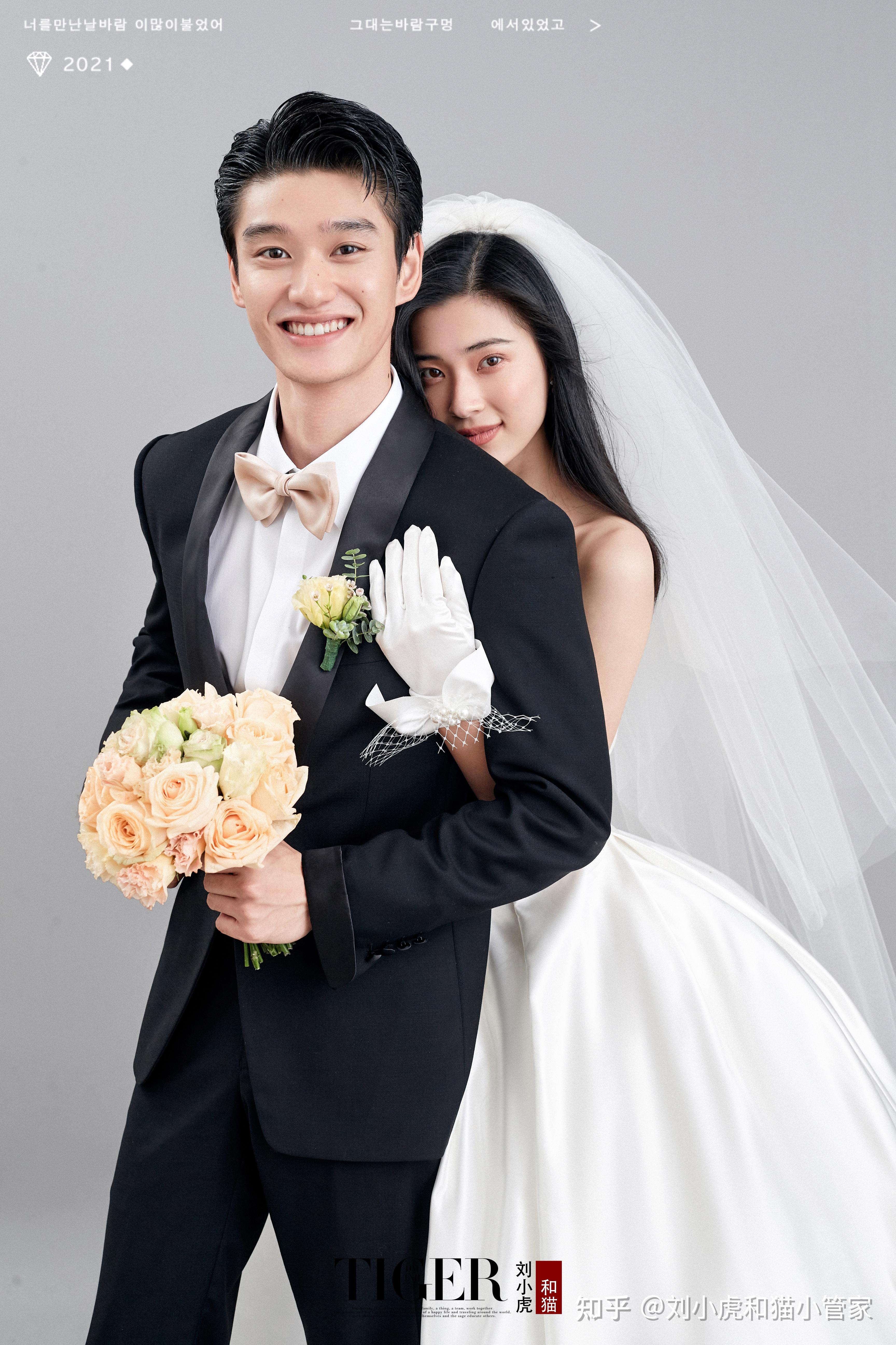 别犹豫一定要拍的极简婚纱照