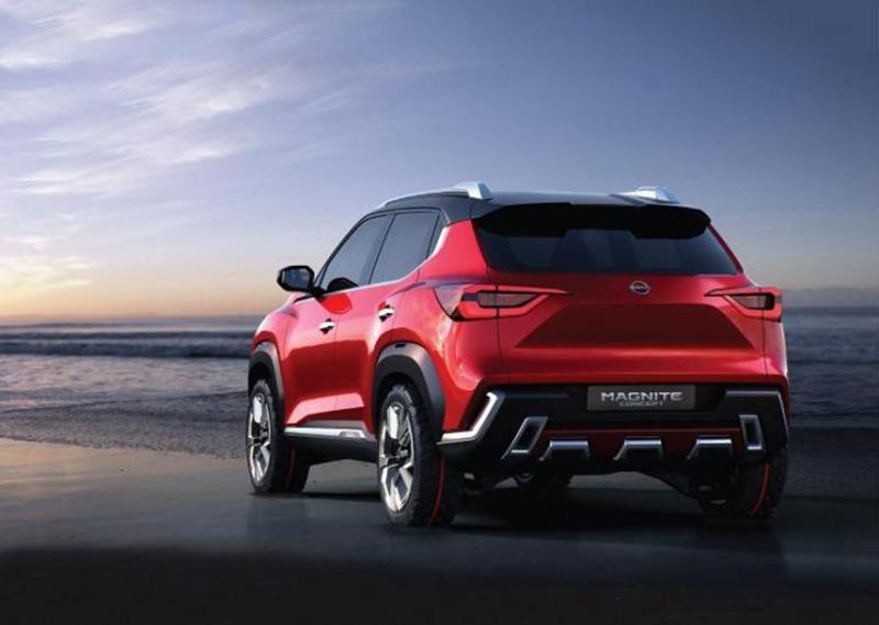 日产magnite概念车官图印度市场专属