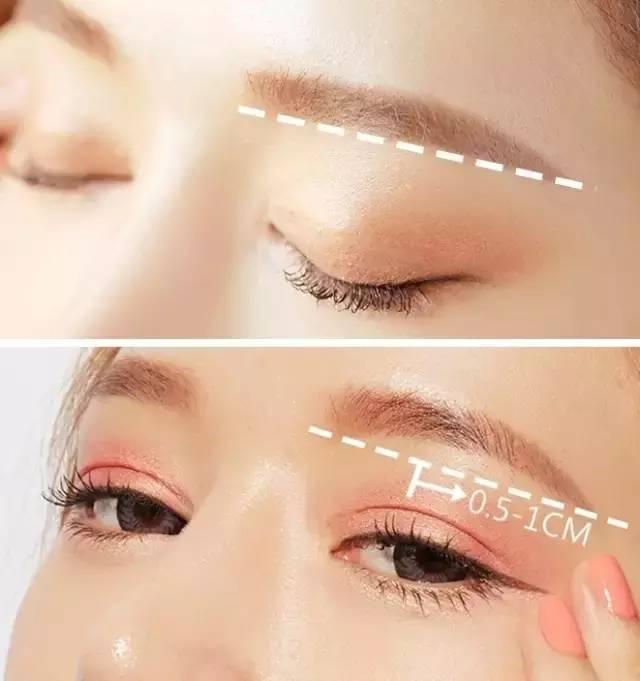 美妆总觉得自己化妆不好看关键是你眉眼距离没掌握好