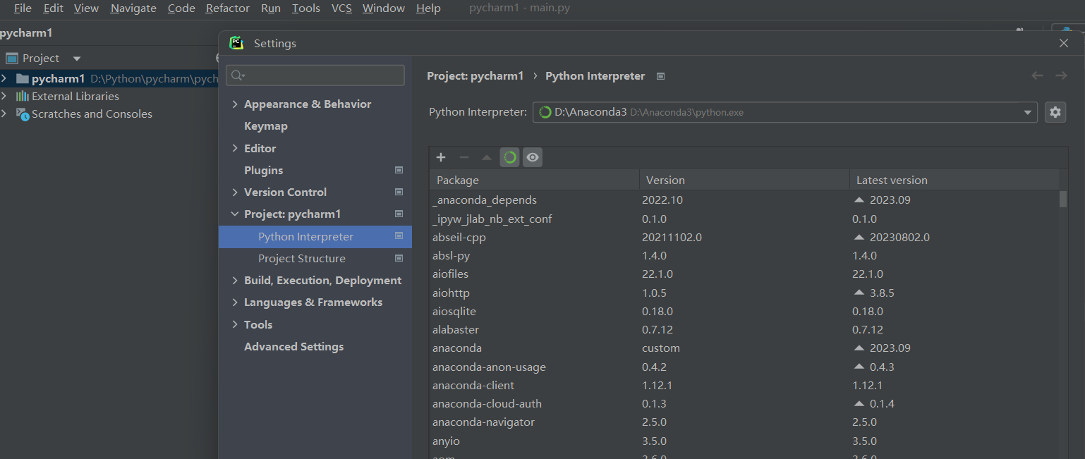 pycharm pycharm