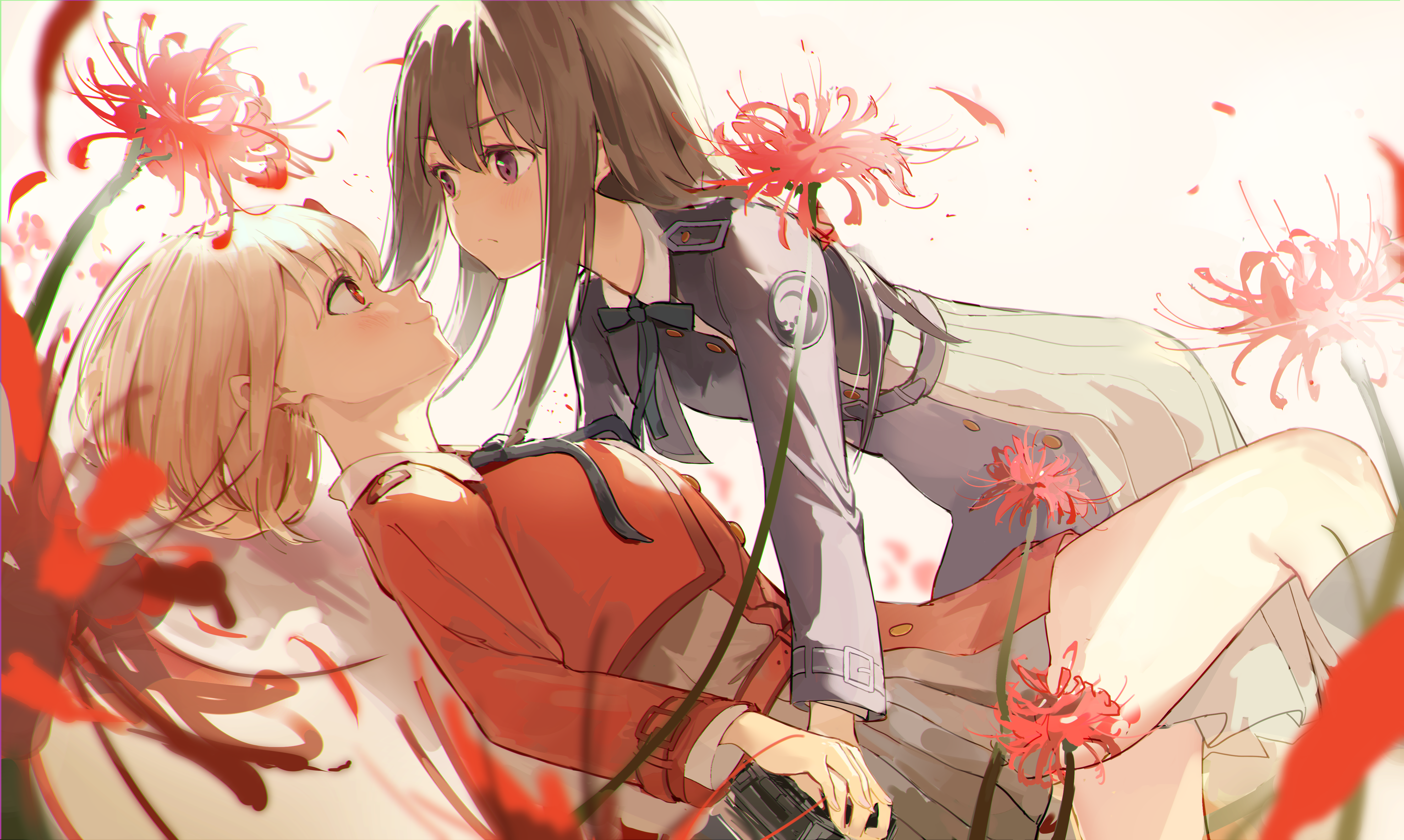 推荐一些莉可丽丝（Lycoris Recoil）好看的超清无水印壁纸！ - 知乎