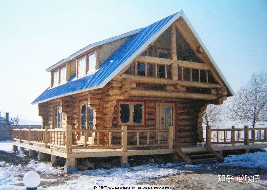 北欧原木屋关于它们的墙壁