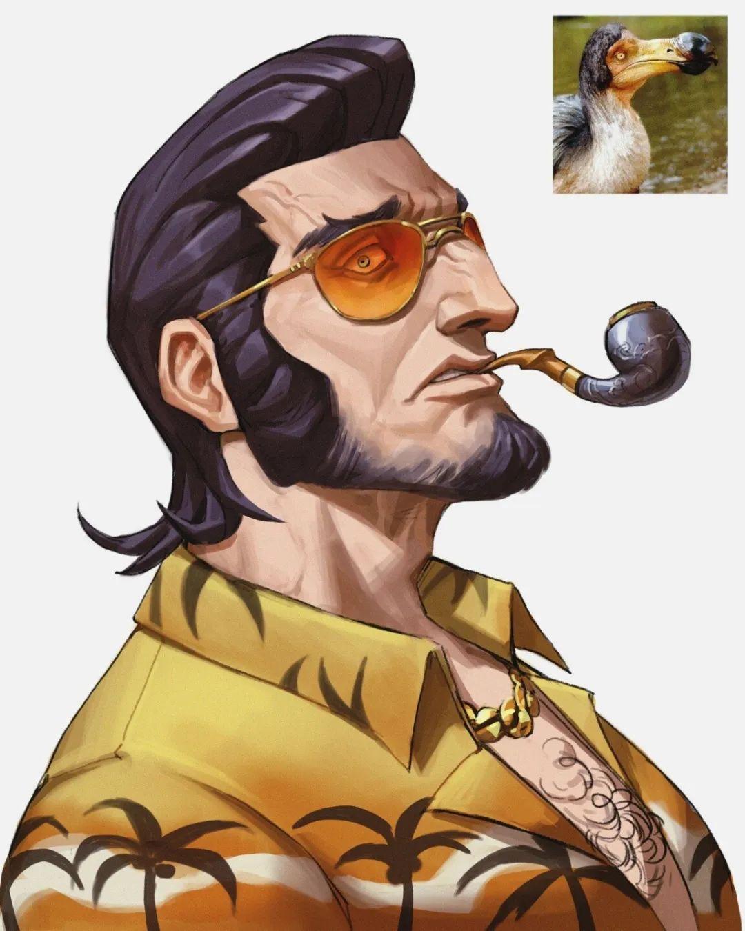 动物画成大反派全员恶人